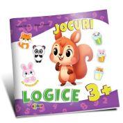 Jocuri logice 3+. Cu autocolante (ISBN: 9785362401948)