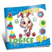 Jocuri logice 4+. Cu autocolante (ISBN: 9785362401955)