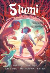 Labirintul Rosu (vol. 3 din seria 5 Lumi) - Alexis Siegel, Mark Siegel (ISBN: 9789733416265)