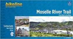 Moselle térkép kerékpáros, Moselle River Trail Esterbauer (2013)