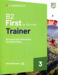 Cambridge English First Trainer for Schools 3 - Six Practice Tests with Digital Pack (ISBN: 9781009416436)