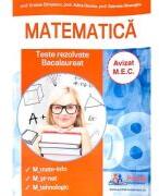 Bacalaureat Matematica. Culegere de teste rezolvate la matematica pentru clasa a 12-a - Adina Giuclea (ISBN: 9786064712417)