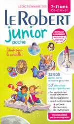 Alain Rey: Dictionnaire Le Robert junior Poche - 7/11 ans - CE-CM-6e - Nouvelle édition (ISBN: 9782321020011)