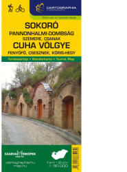 Sokoró, Cuha völgye turistatérkép (2024)