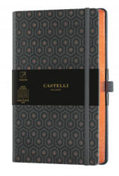 Carnet C&G grand format ligne honeycomb copper - CASTELLI (ISBN: 8051166571028)