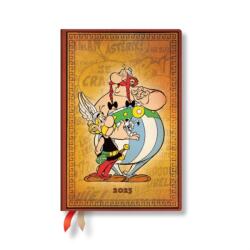 Asterix & Obelix (The Adventures of Asterix) Mini 12-month Verso Hardback Dayplanner 2025 (Elastic Band Closure) - Paperblanks (ISBN: 9781408757512)