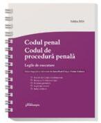 Codul penal. Codul de procedura penala. Legile de executare. Actualizat 1 septembrie 2024 - Spiralat - Ioan-Paul Chis, Victor Vaduva (ISBN: 9786062725884)