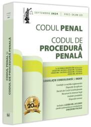 Codul penal si Codul de procedura penala: septembrie 2024. Editie tiparita pe hartie alba - Dan Lupascu (ISBN: 9786063915178)