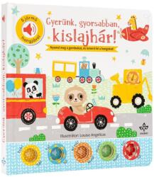 Gyerünk, gyorsabban, kislajhár! - 5 jármű hangjával (2024)