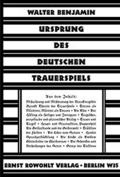 Ursprung des deutschen Trauerspiels (ISBN: 9783835335042)