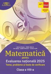 Evaluarea nationala 2025 Matematica. Clasa 8 Clubul matematicienilor - Marius Perianu (ISBN: 9786060768586)