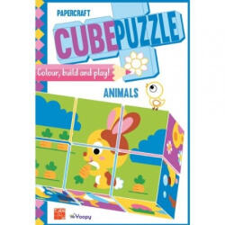Kocka Kirakó (Cube Puzzle) - Állatok (ISBN: 9788081805578)
