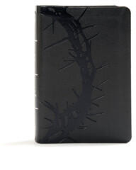 KJV Large Print Compact Reference Bible, Charcoal Leathertouch - Holman Bible Staff (ISBN: 9781535935760)