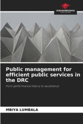 Public management for efficient public services in the DRC (ISBN: 9786208088569)