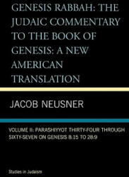Genesis Rabbah - Jacob Neusner, Roger Brooks (2000)