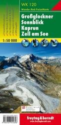 WK 120 Großglockner, Sonnblick, Kaprun, Zell am See turistatérkép 1: 50 000 (2013)