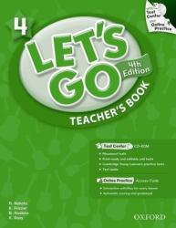 Let's Go: 4: Teacher's Book With Test Center Pack - Ritzuko Nakata, Karen Frazier, Barbara Hoskins, Karen Davy (2011)