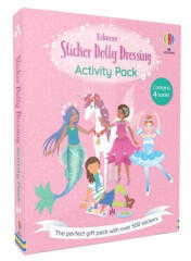 Sticker Dolly Dressing Activity Pack: Ballerinas, Best Friends, Mermaids and Uni - Lucy Bowman, Antonia Miller, Vici Leyhane, Jo Moore (ISBN: 9781835408650)