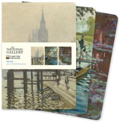 Set de trei caiete format mediu: Claude Monet (ISBN: 9781804179222)