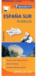 578. Andalúzia térkép Michelin 1: 400 000 (2013)