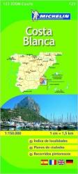 123. Costa Blanca térkép Michelin 1: 130 000 (2009)