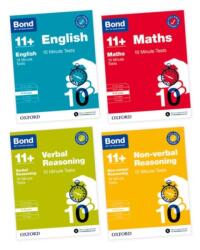 Bond 11+ 10 Minute Tests 9-10 years Bundle (ISBN: 9780192783431)