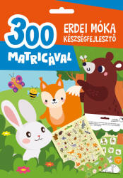 Erdei móka készségfejlesztő - 300 matricával (2024)