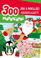 Jön a mikulás készségfejlesztő - 300 matricával (2024)
