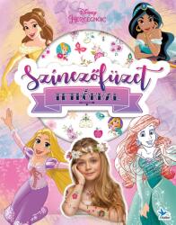 Színezőfüzet tetkókkal: Disney hercegnők (ISBN: 9789635996285)