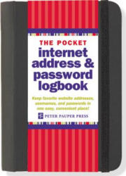 Pocket Internet Address & Password Logbook - Peter Pauper Press (ISBN: 9781441315960)