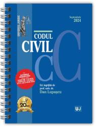 Codul civil Septembrie 2024. Editie spiralata, tiparita pe hartie alba - Dan Lupascu (ISBN: 9786063915123)