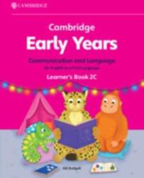 Cambridge Early Years Communication and Language for English as a First Language Learner's Book 2C (ISBN: 9781009388061)