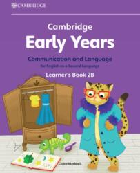 Cambridge Early Years Communication and Language for English as a Second Language Learner's Book 2B (ISBN: 9781009388160)