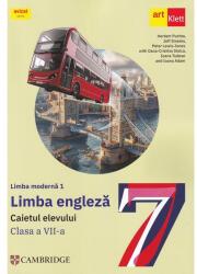 Limba Engleza caietul elevului pentru clasa a 7-a. Limba moderna 1 Think Level - Herbert Puchta, Jeff Stranks (ISBN: 9786060768708)