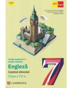 Limba moderna 1. Engleza studiu intensiv. Caietul elevului pentru clasa a 7-a. Eyes Open 2 - Vicki Anderson, Cristina Rusu (ISBN: 9786060768715)