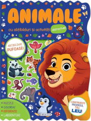 Abtibilduri pufoase. Animale (ISBN: 9786060243458)