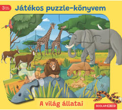 Játékos puzzle-könyvem: A világ állatai (ISBN: 9789635099375)