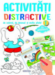 Activitati distractive de colorat, de desenat 1 (ISBN: 9786060243595)