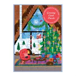 Joy Laforme Cozy Cabin Greeting Card Puzzle (ISBN: 9780735382817)