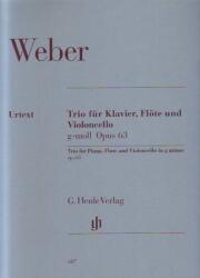 TRIO FÜR KLAVIER, FLÖTE UND VIOLONCELLO g-MOLL OP. 63 URTEXT (ISBN: 9786440233055)