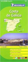 141. Costa de Galicia térkép Michelin 1: 150 000 (2009)