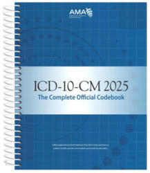 ICD-10-CM 2025 the Complete Official Codebook (ISBN: 9781640163102)