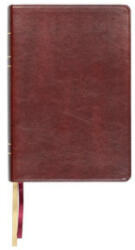 Lsb Large Print Wide Margin Paste-Down Reddish-Brown Faux Leather (ISBN: 9781636640723)