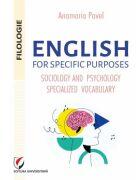 English for specific purposes. Sociology and psychology specialized vocabulary - Anamaria Pavel (ISBN: 9786062818784)