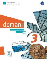Domani 3. Kurs- und Arbeitsbuch Audios/Videos online (2024)