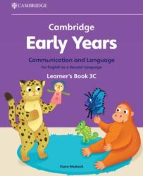 Cambridge Early Years Communication and Language for English as a Second Language Learner's Book 3C (ISBN: 9781009388245)
