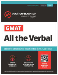 GMAT All the Verbal - MANHATTAN PREP (ISBN: 9781506292212)