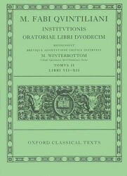 Quintilian Institutionis Oratoriae Vol. II - Quintilian (ISBN: 9780198146551)