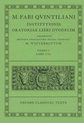 Quintilian Institutionis Oratoriae Vol. I - Quintilian (ISBN: 9780198146544)