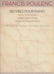 Francis Poulenc: Francis Poulenc: Music for Piano (ISBN: 9780048060471)